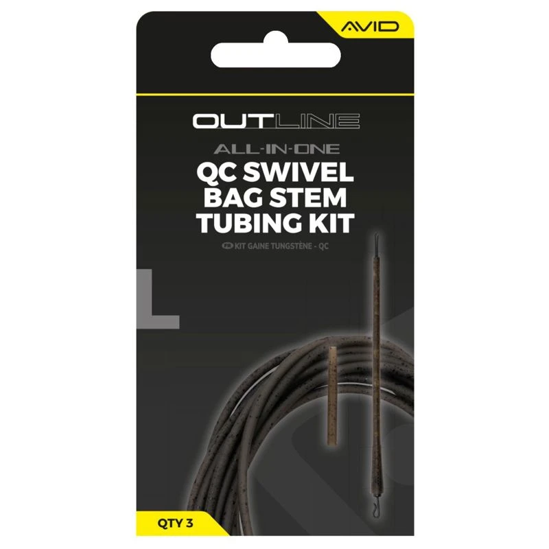 Avid Carp Outline Bag Stem Tungsten QC Tubing Kit